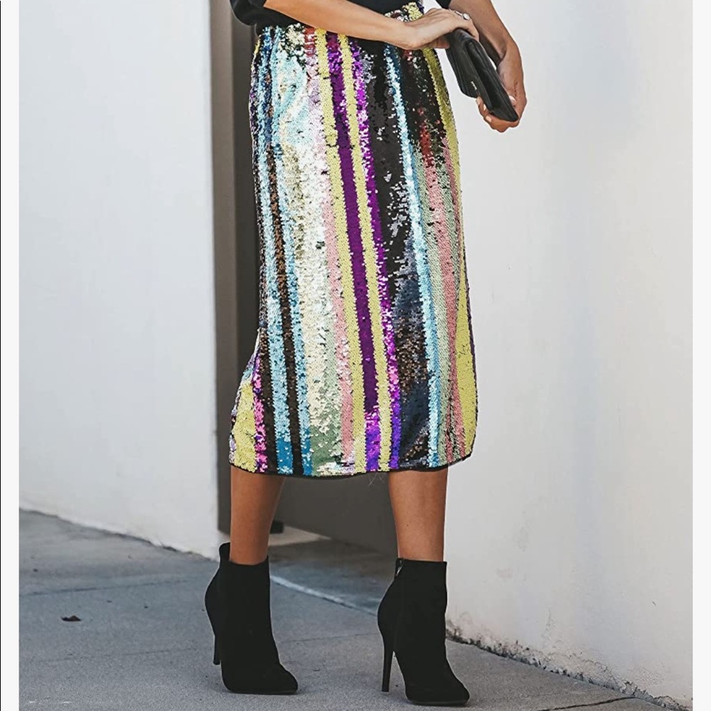 Sequin Party Skirt
